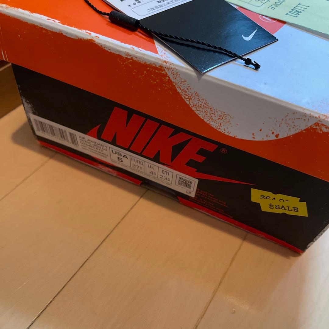 新品　エアジョーダン1 aj1 85 シカゴ　ブレッド　ロイヤル　つま黒