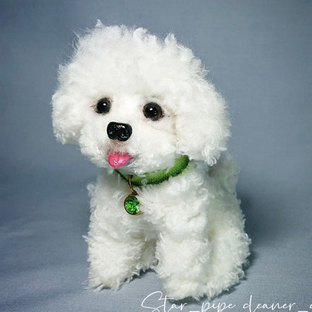 羊毛フェルト　ハンドメイド　モールドール　ビジョンフリーゼ