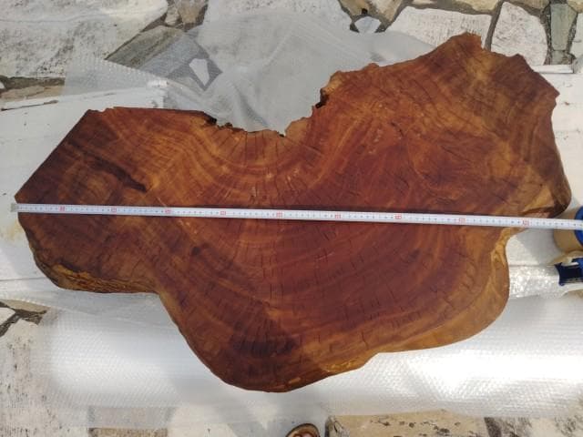 花台　大型　ケヤキ　欅　100x60x6cm　16kg