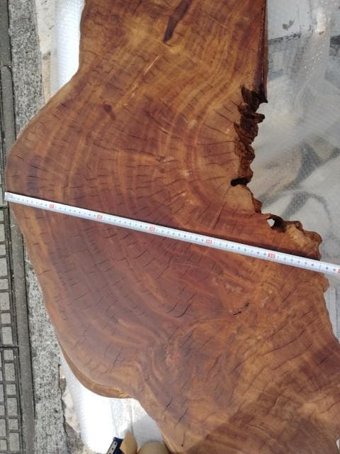 花台　大型　ケヤキ　欅　100x60x6cm　16kg