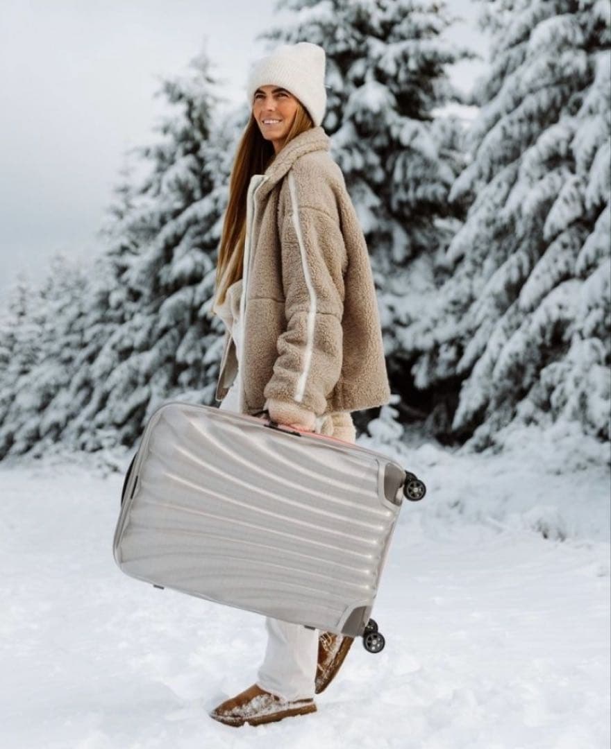 新品未使用★白サムソナイト シーライト スピナー55 機内持ち込み スーツケース