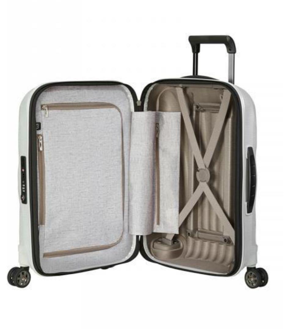 新品未使用★白サムソナイト シーライト スピナー55 機内持ち込み スーツケース