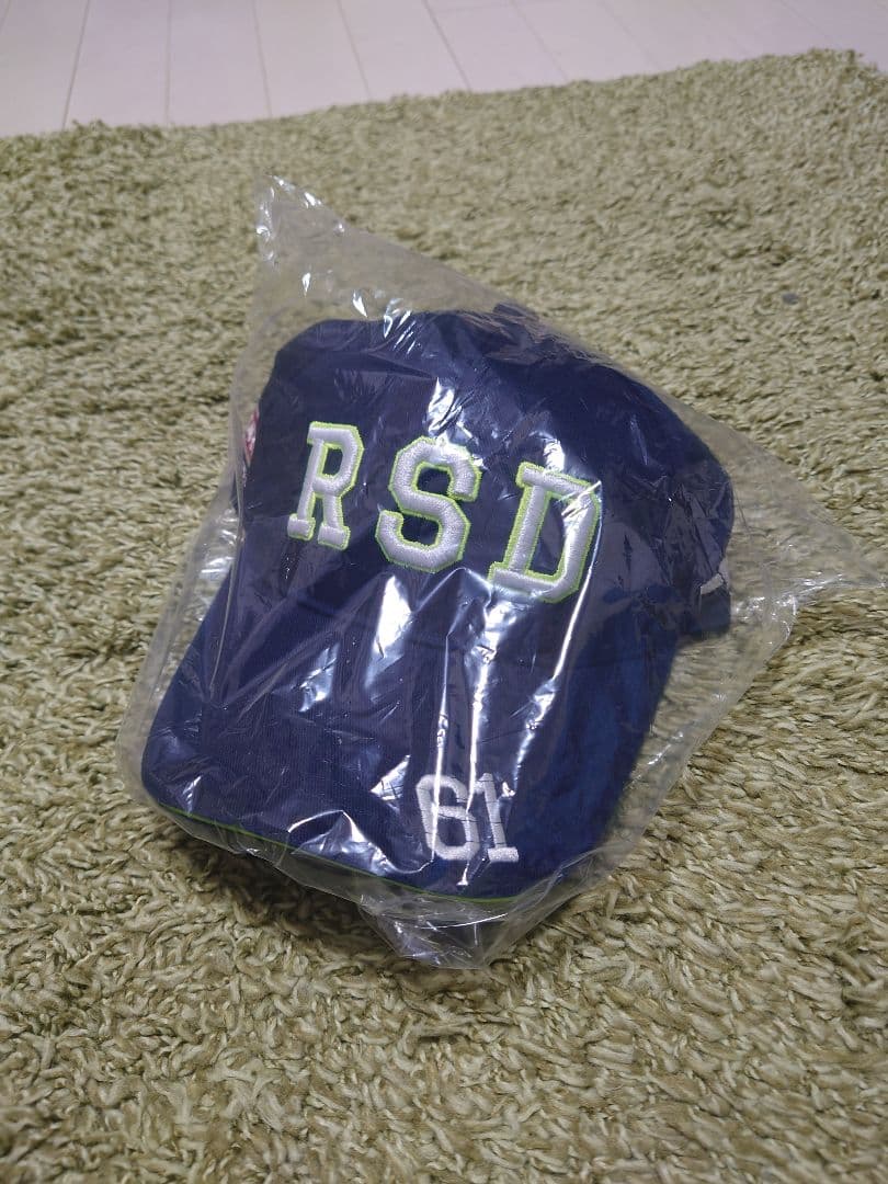 ラフアンドスウェル RSD刺繍キャップ ネイビー 61 新品