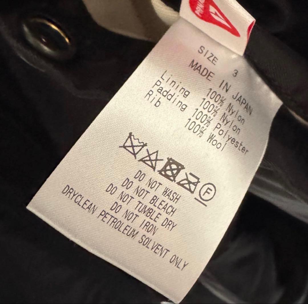 marka マーカ　MA-1 - nylon twill【即完売ブラック】