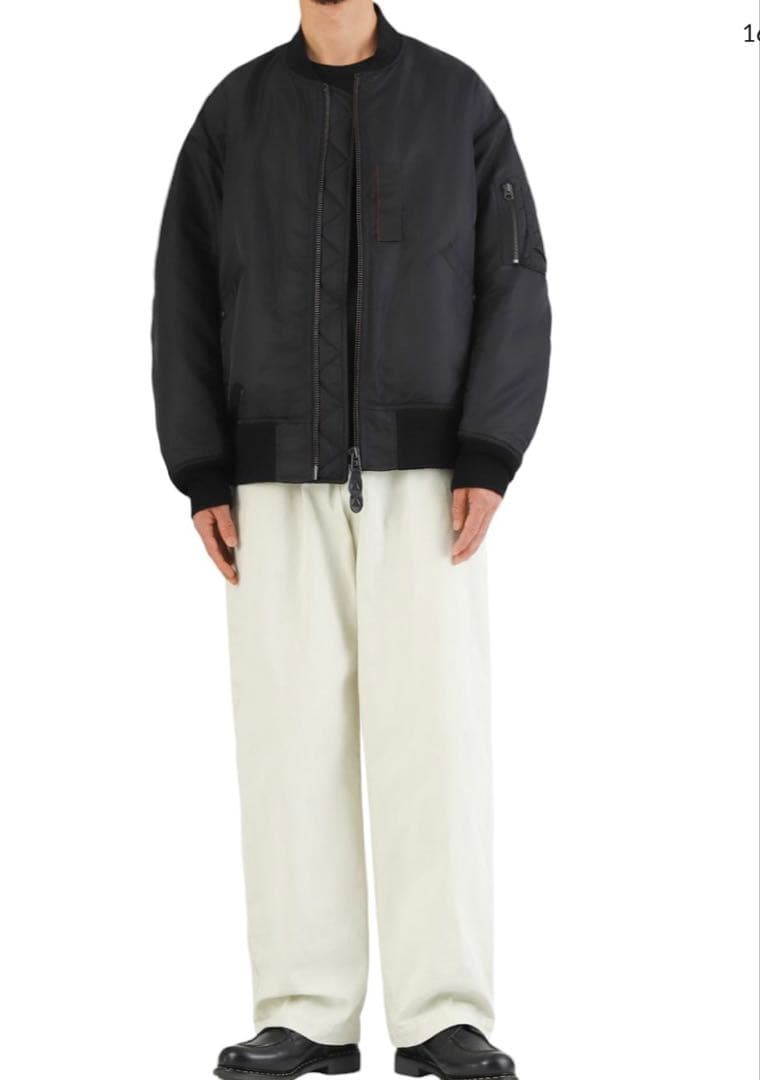 marka マーカ　MA-1 - nylon twill【即完売ブラック】