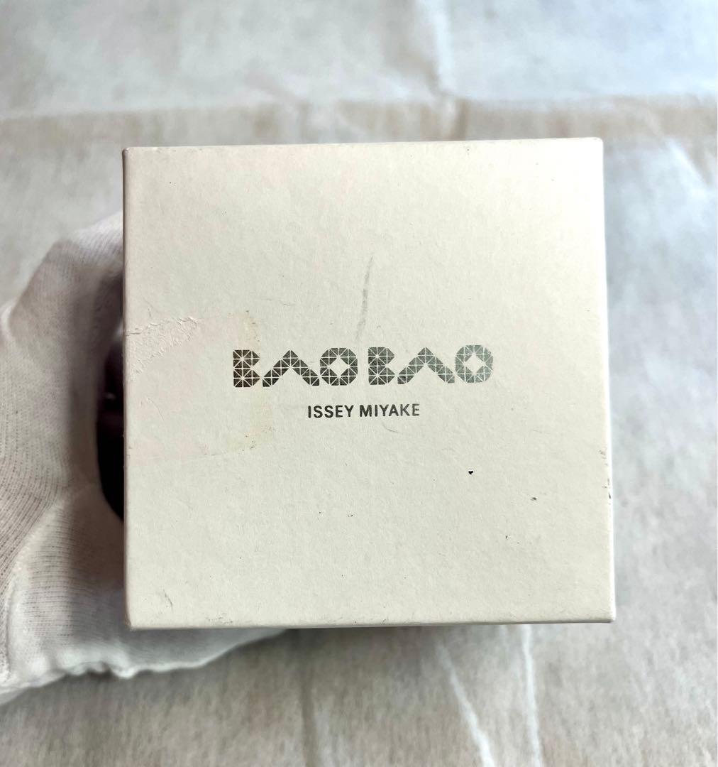 バオバオ 新品 イッセイミヤケ ミニキューブチャームボックスキューブボックス