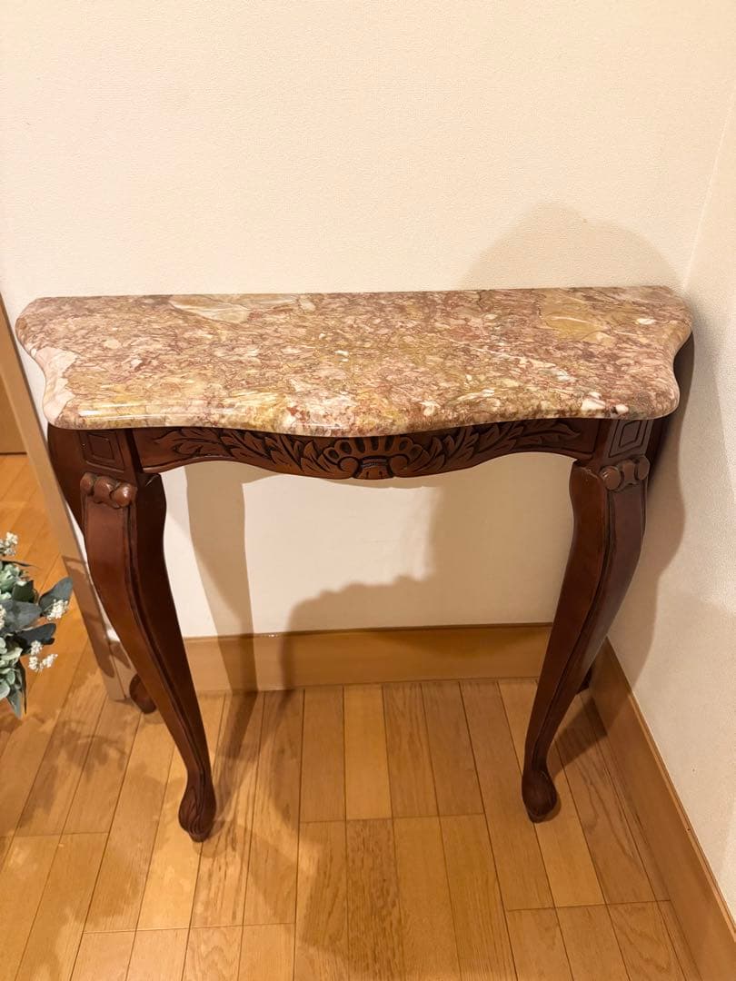 【値下げ！】大理石コンソール