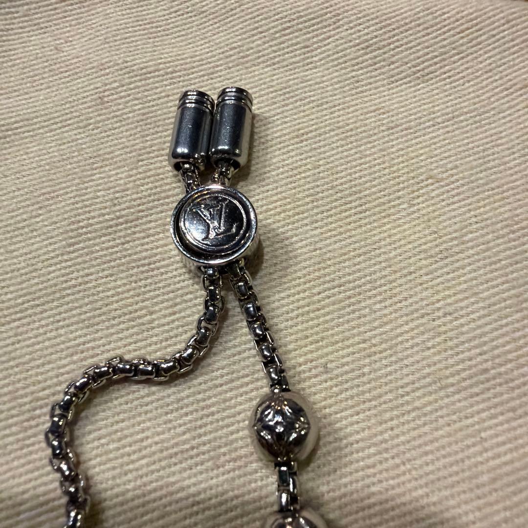 【国内正規店で購入】LOUIS VUITTON モノグラム ビーズ ブレスレット