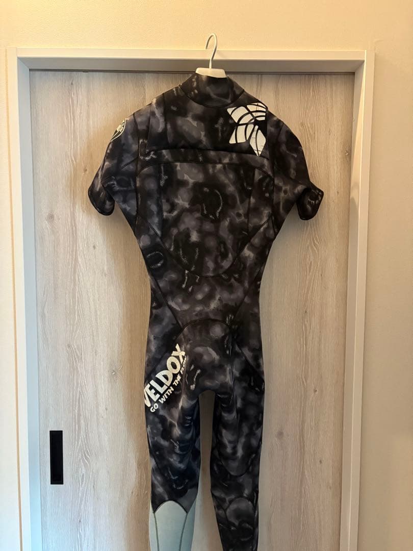 値下げ！VELDOX シーガル 迷彩柄 ブラック/グレー3mm×2mmサイズML