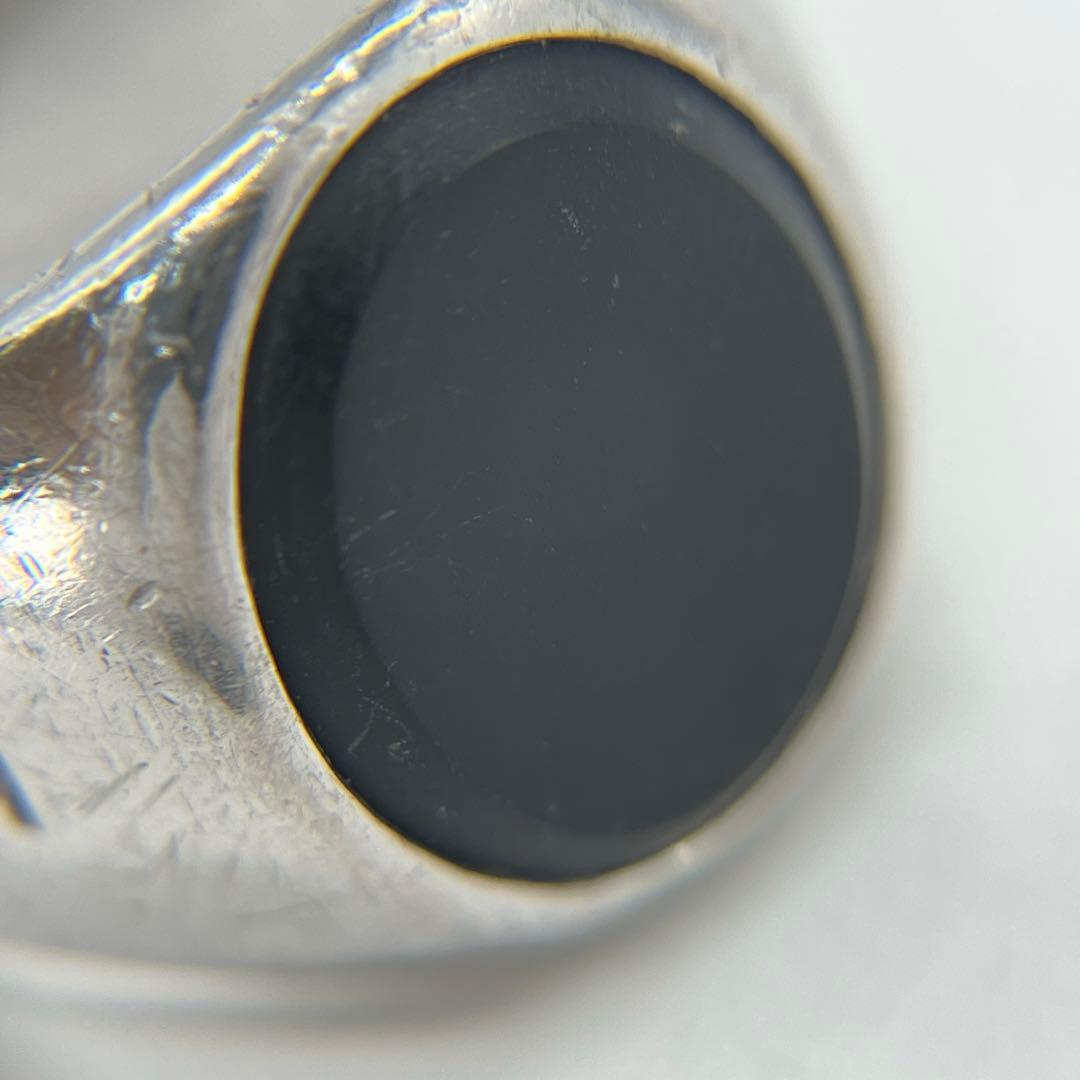 トムウッド TOM WOOD オーバル シグネット リング サイズ58 オニキス