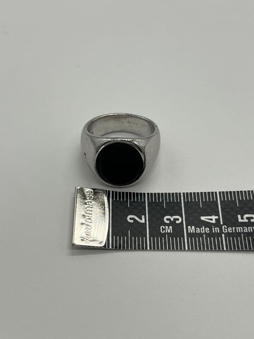 トムウッド TOM WOOD オーバル シグネット リング サイズ58 オニキス