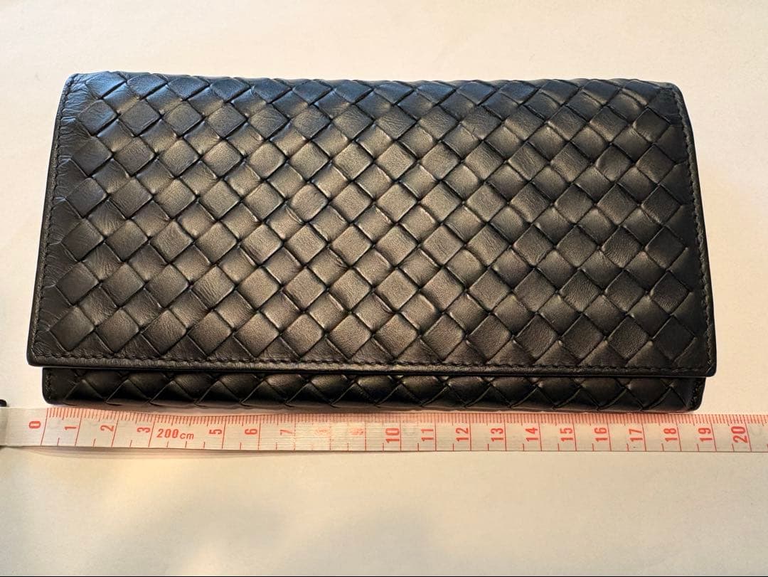 【週末値下げ】Bottega Veneta ブラック 長財布