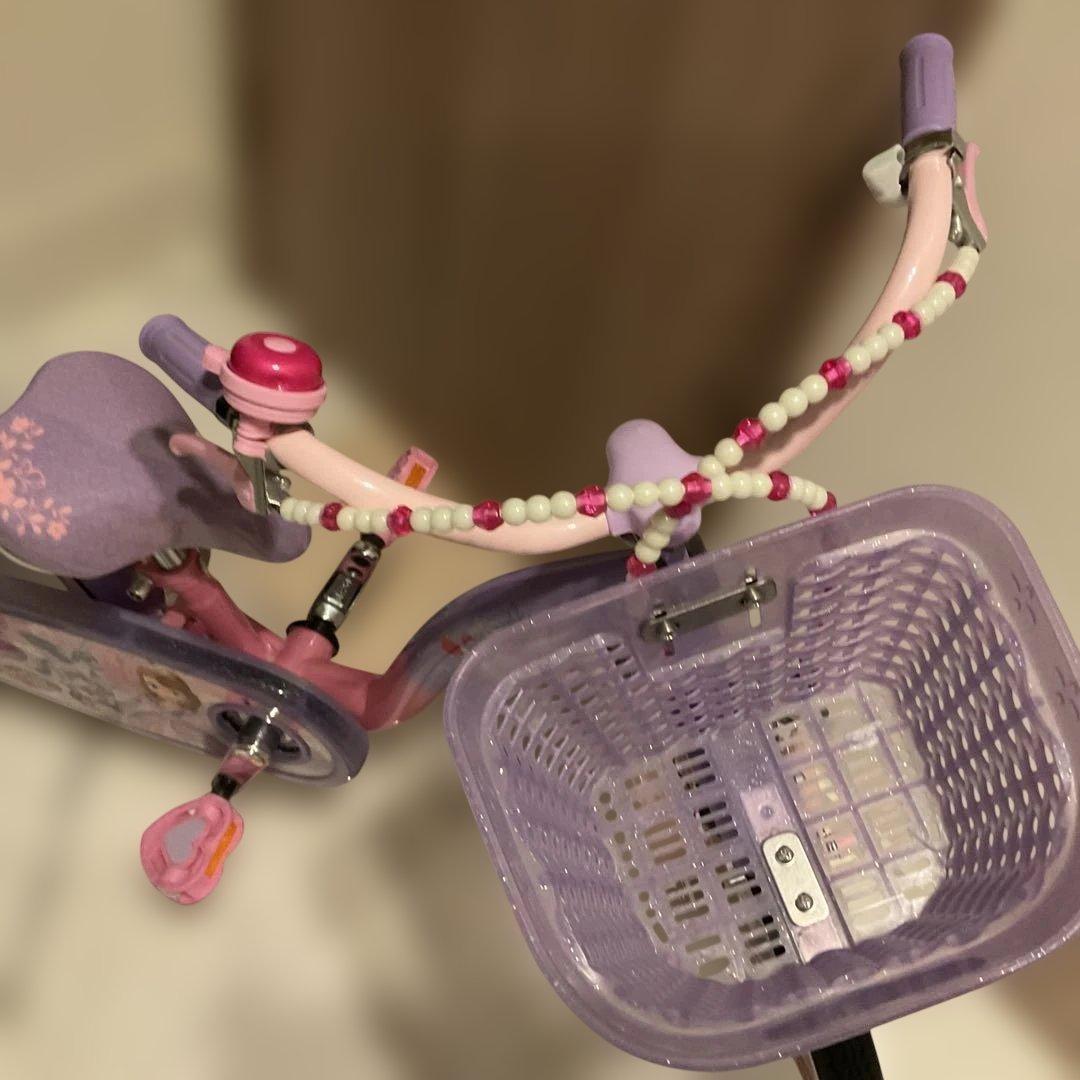 Q*ま様 子供用自転車 プリンセス・ソフィアデザイン　16インチ