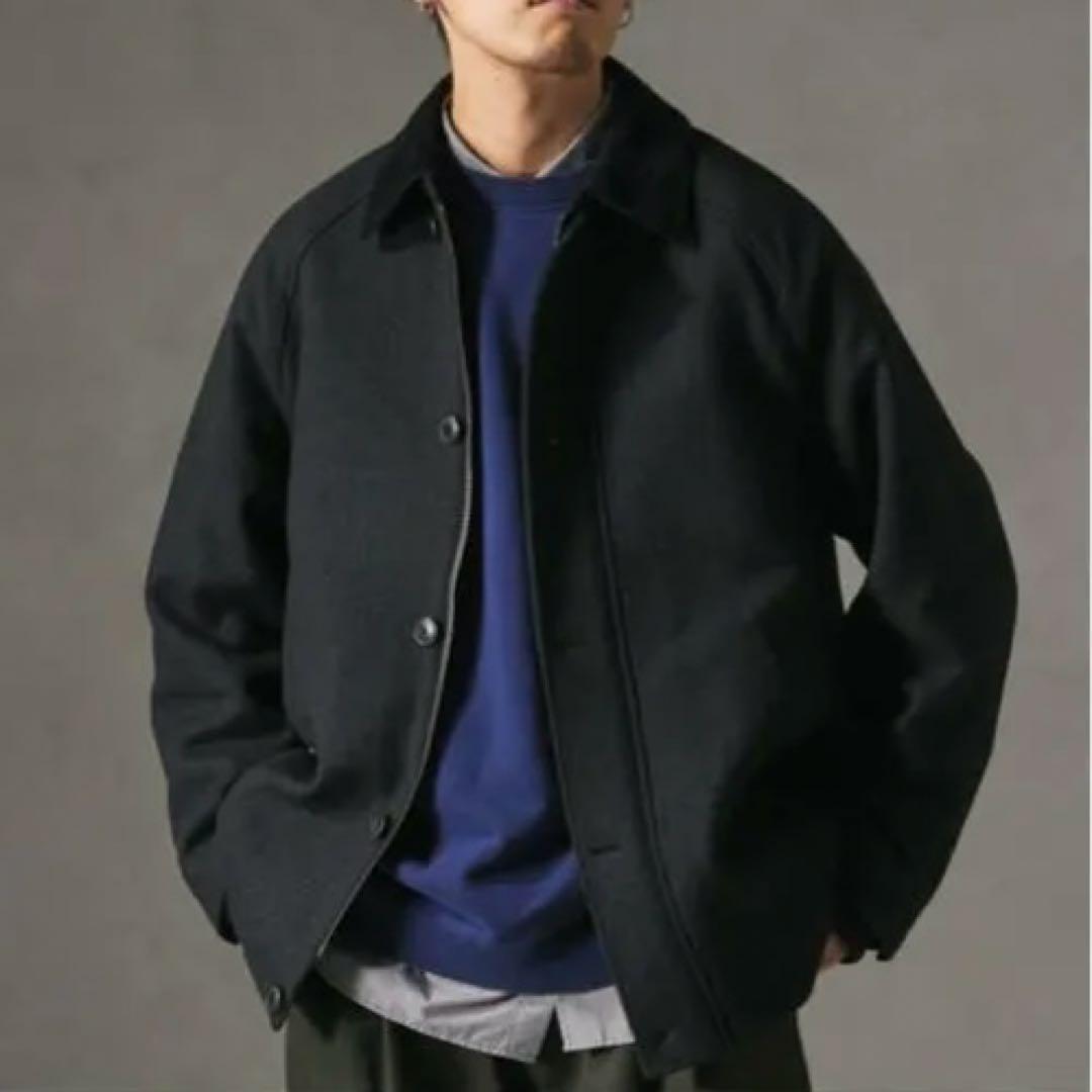 ジャーナルスタンダードレリューム ハイランドウール ハンティングショートブルゾン