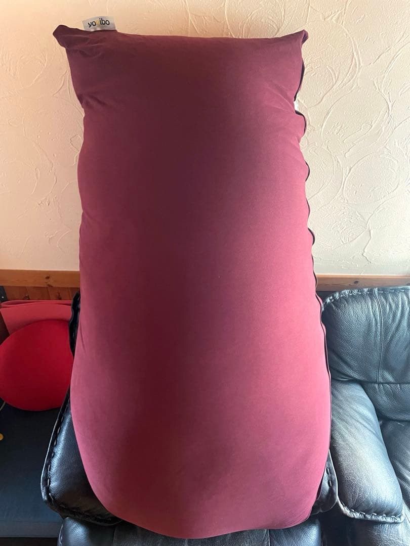 Yogibo max ヨギボーマックス ビーズ3kg補充済み ディープパープル