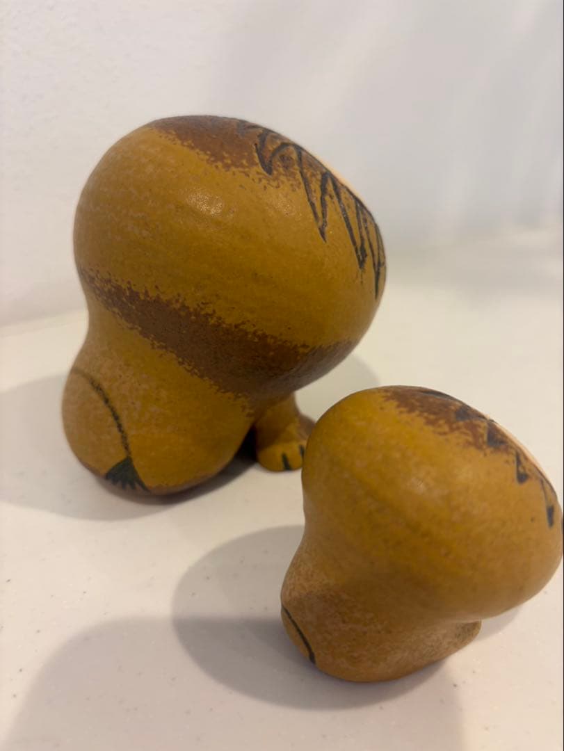 リサラーソン　ライオン陶器　置物　2個セット