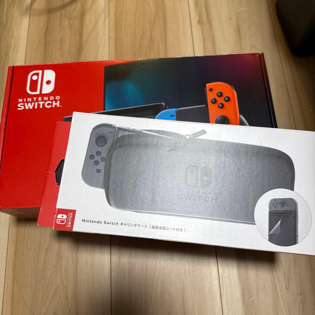 Nintendo Switch 本体 Joy-Con付き ➕キャリングケース