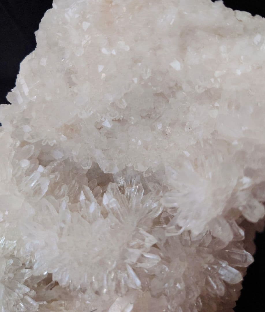 菊花水晶のクラスター キラキラ 1.9キロ