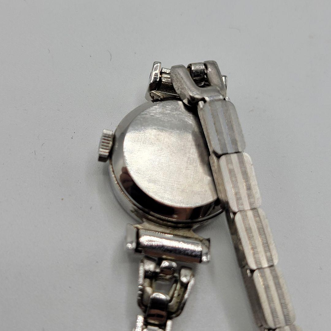 OMEGA オメガ デビル カットガラス ラウンド レディース 腕時計