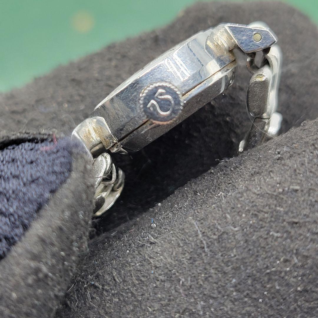 OMEGA オメガ デビル カットガラス ラウンド レディース 腕時計