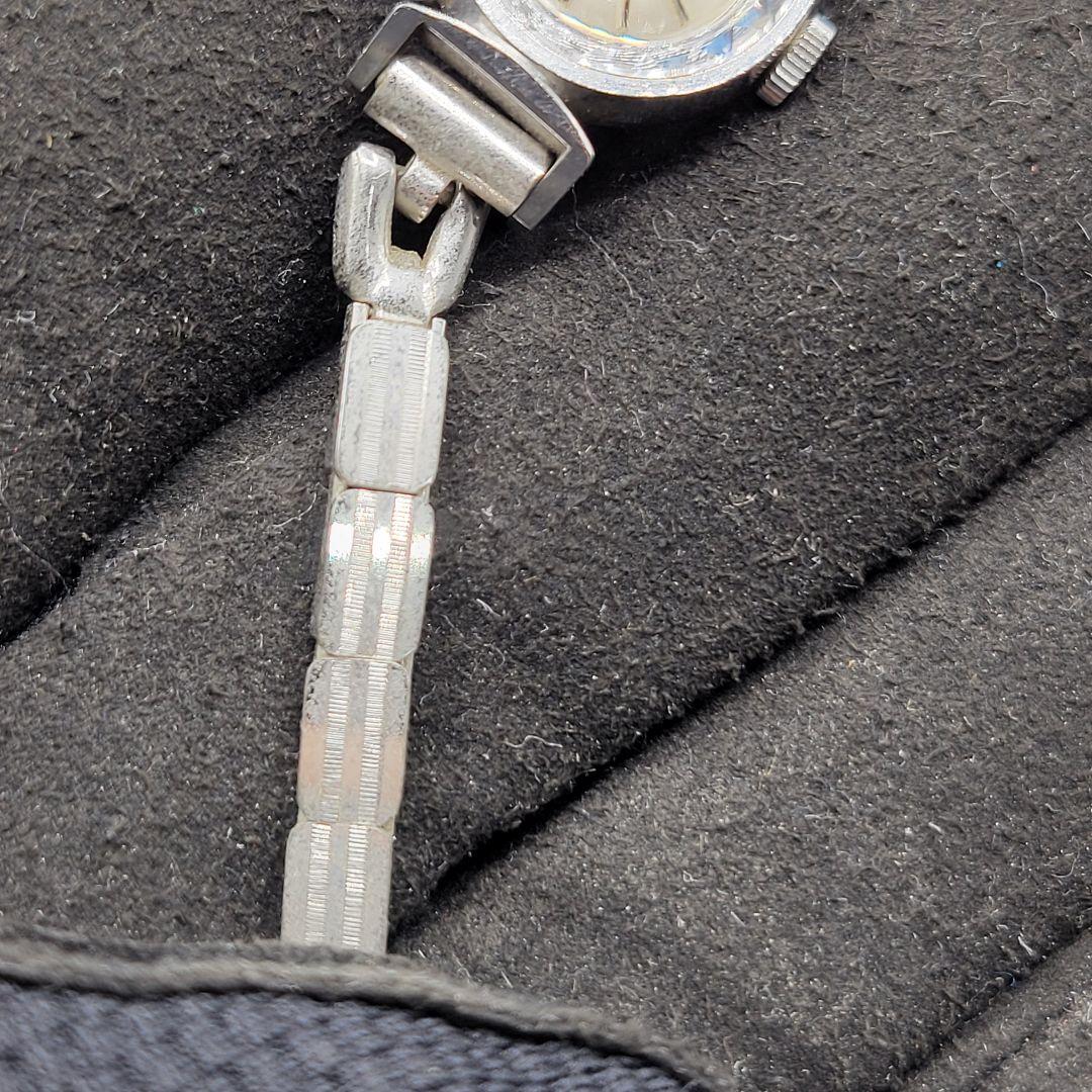 OMEGA オメガ デビル カットガラス ラウンド レディース 腕時計