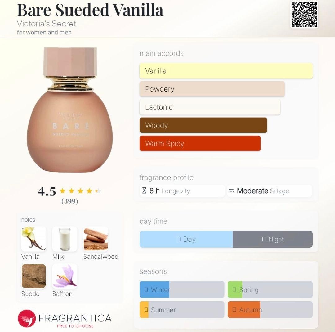 香水(女性用) Victoria's Secret Bare Sueded Vanilla