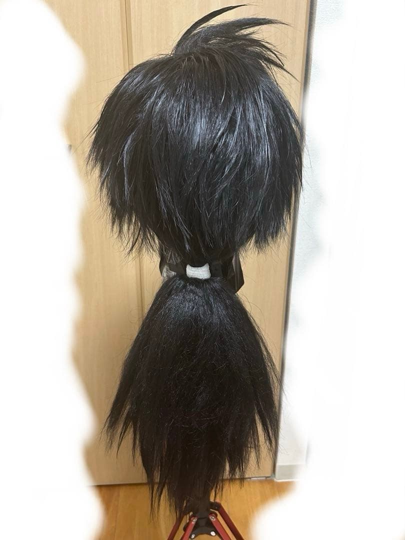忍たま　浜守一郎　コスプレウィッグ　南蛮鉤付き