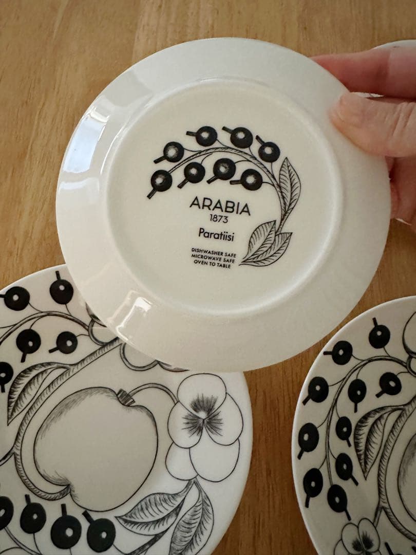 アラビア　パラティッシ　プレート　4枚