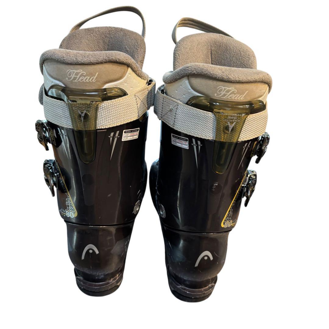 レディースショートスキーセット　ファンスキー　head 25cm ブーツ付