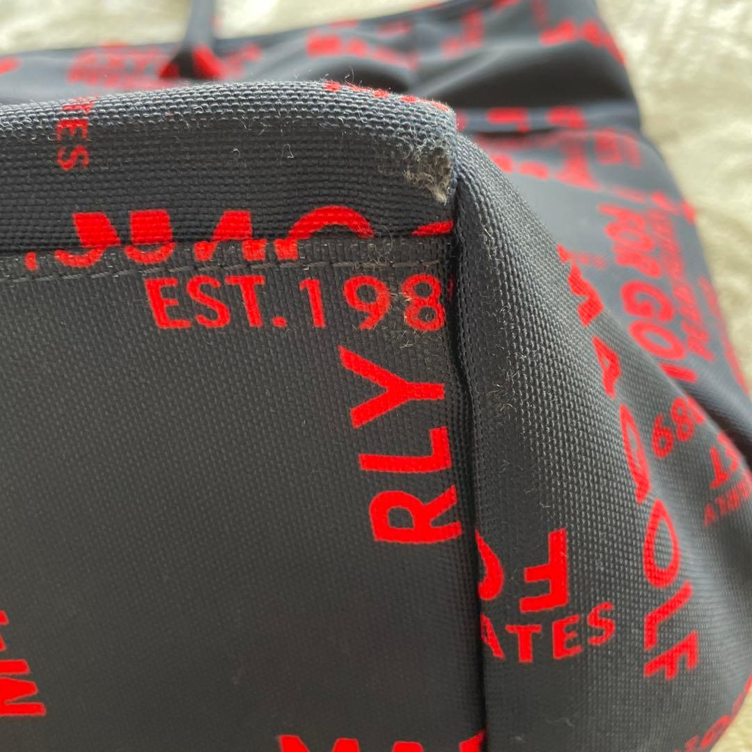 PEARLY GATES ゴルフロッカーバッグ ネイビー/レッド