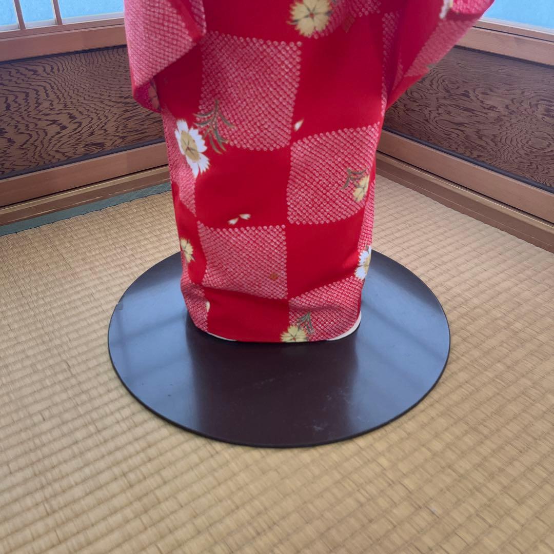 不二家 ペコちゃん 店頭用人形 等身大 着物姿 シリアルナンバー入り 非売品