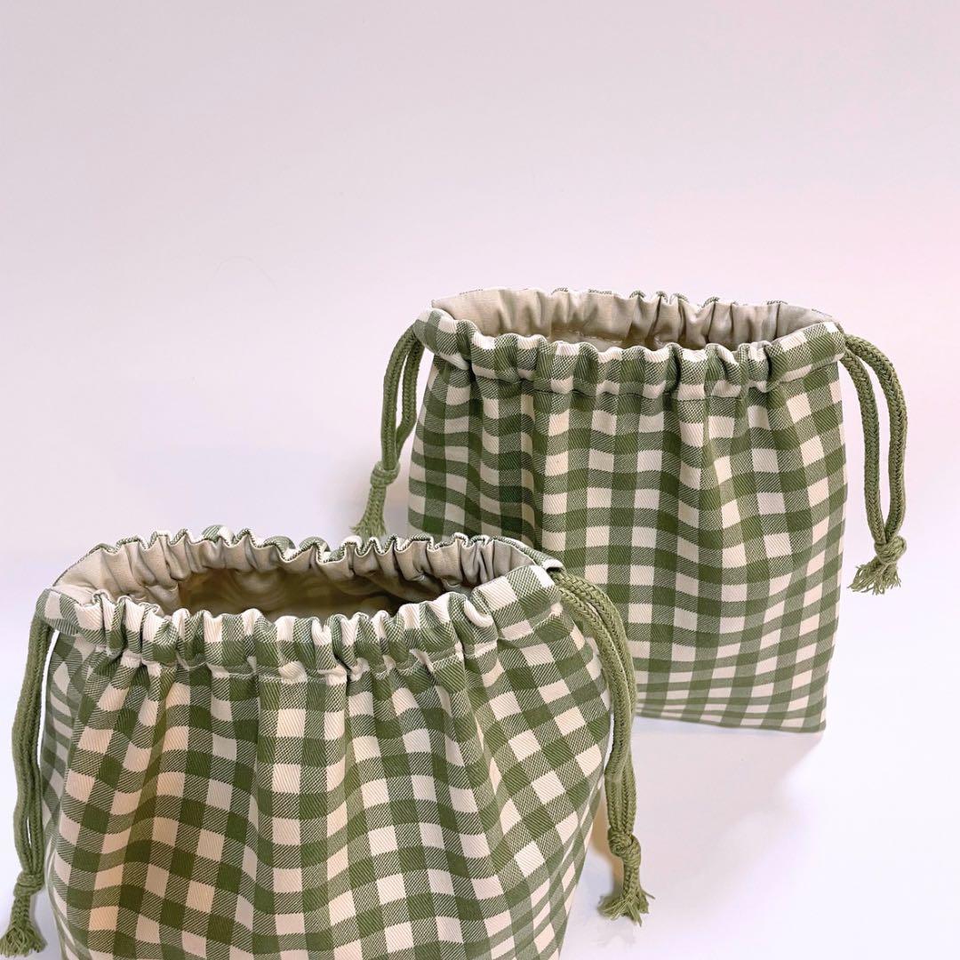 momo【レッスンバッグ/靴入れ/巾着など】ハンドメイドオーダー