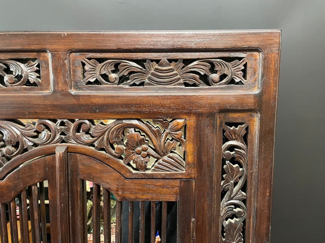 ヴィンテージ　窓枠　鏡