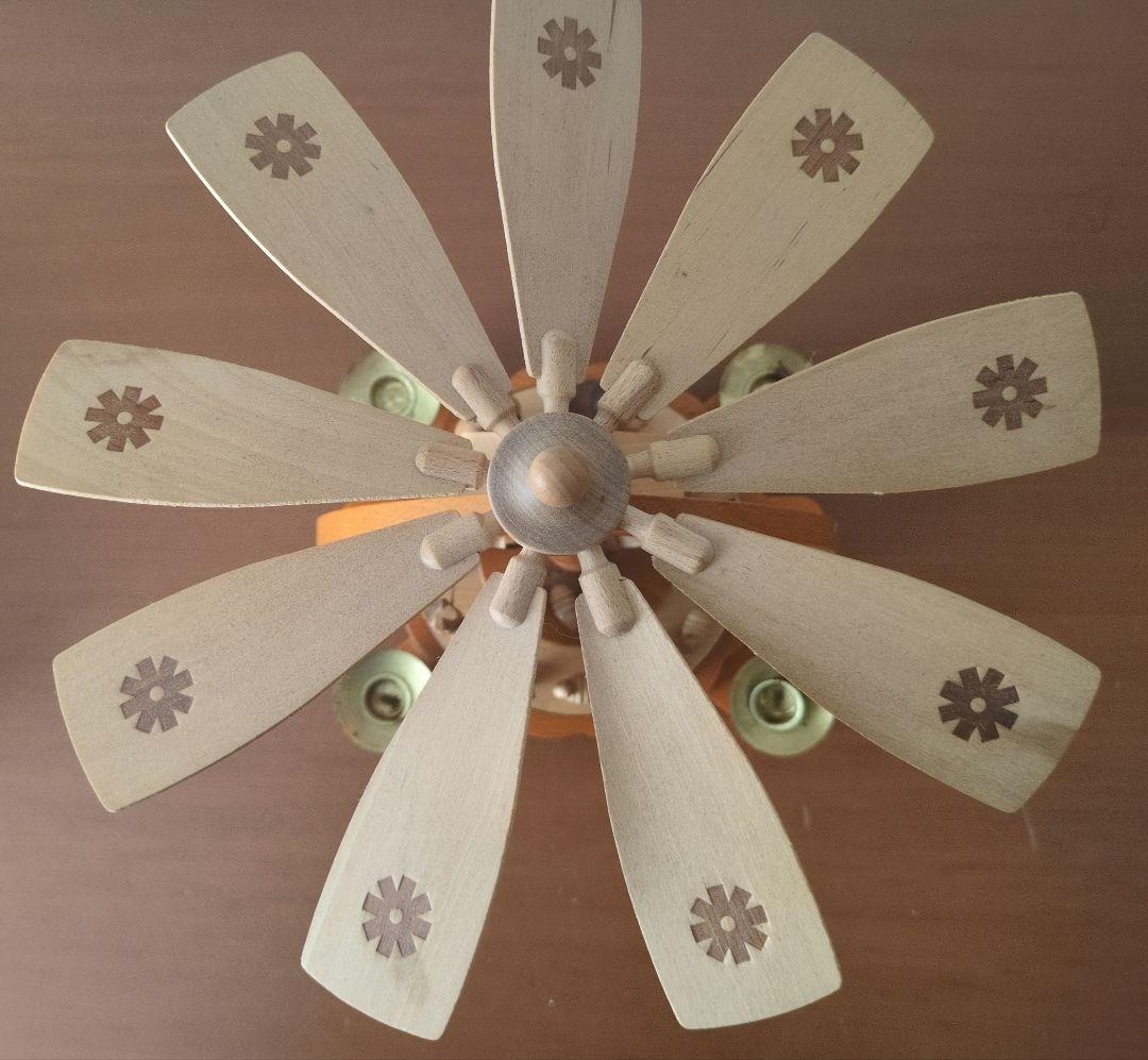 ドイツ　木製クリスマスピラミッド