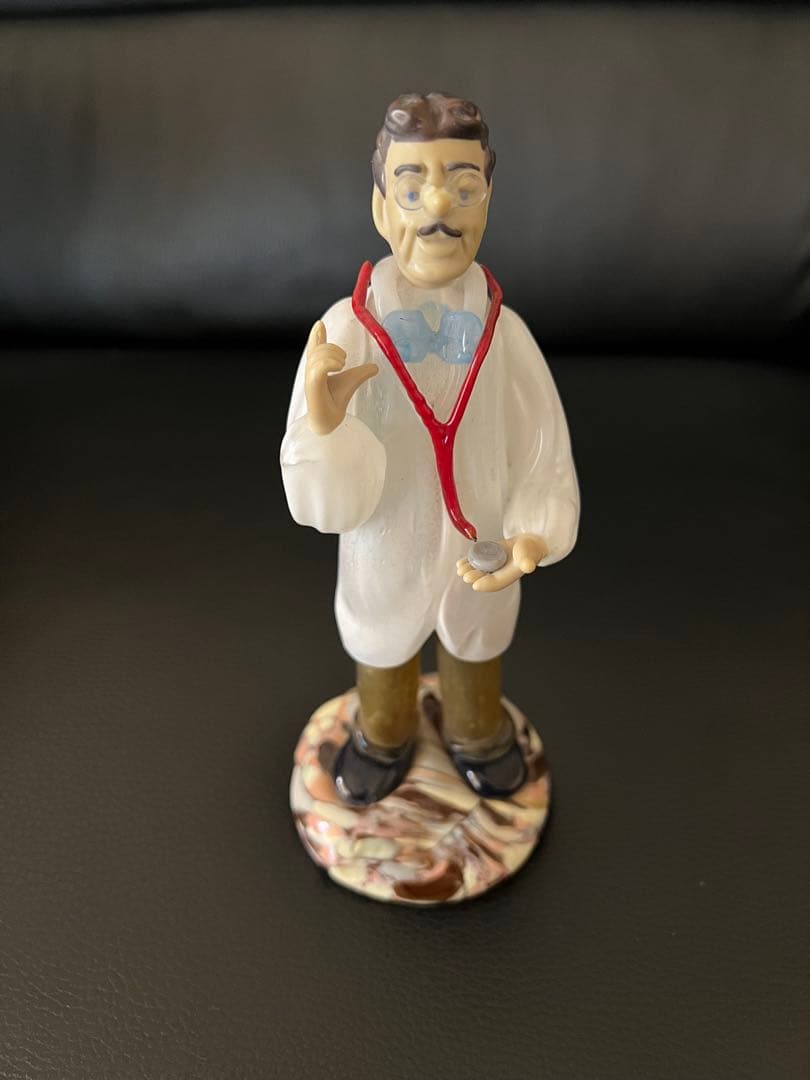 チェコスロバキア　bohemia ドクターシリーズ　ボヘミアガラス　ドクター人形