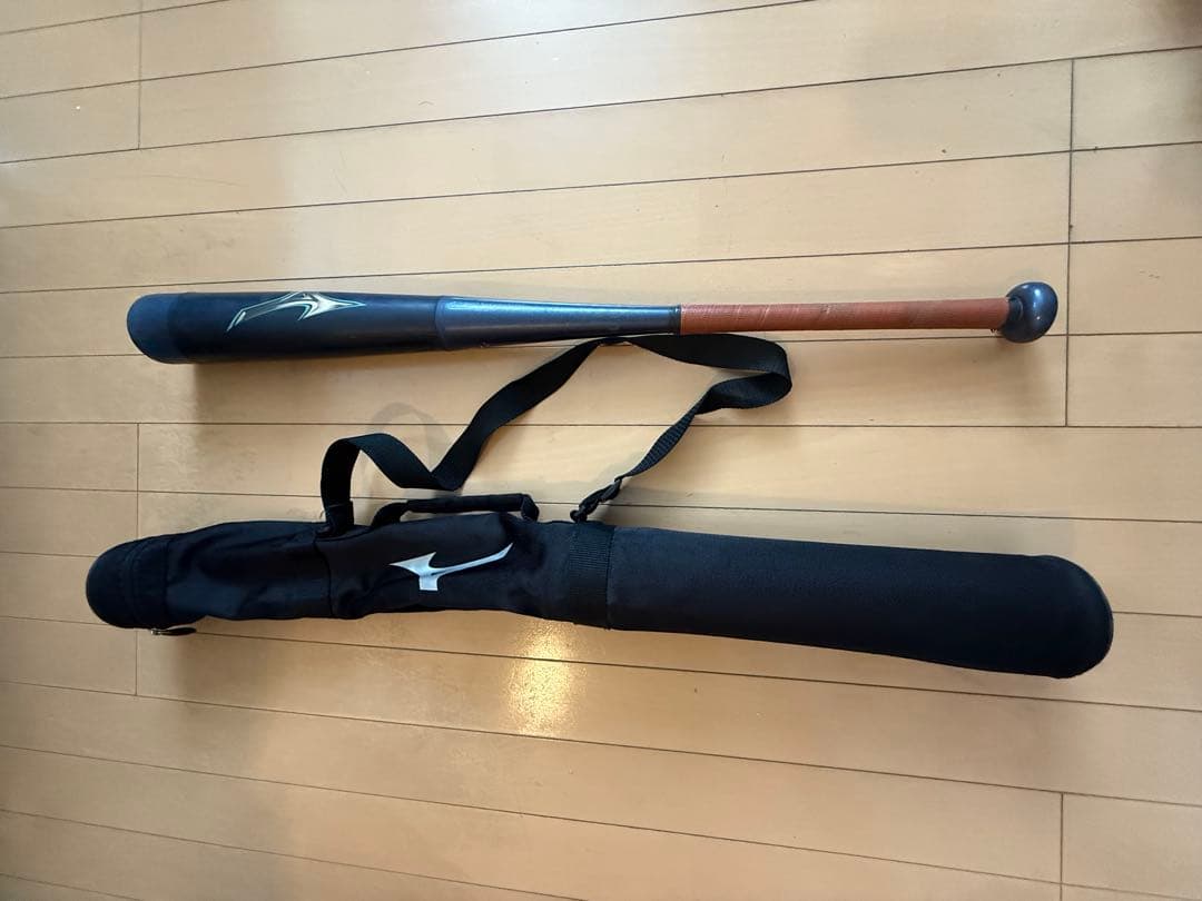 ケース付 レガシー 軟式 80ミドルバランス　ミズノ　少年野球　580g バット