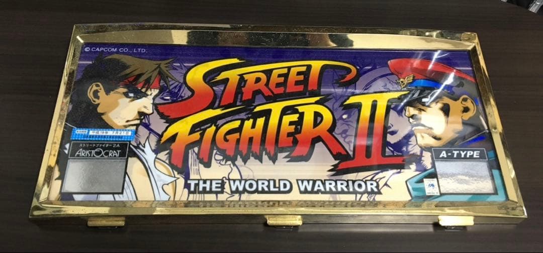 ストリートファイターII パチスロ パネルのみ インテリア