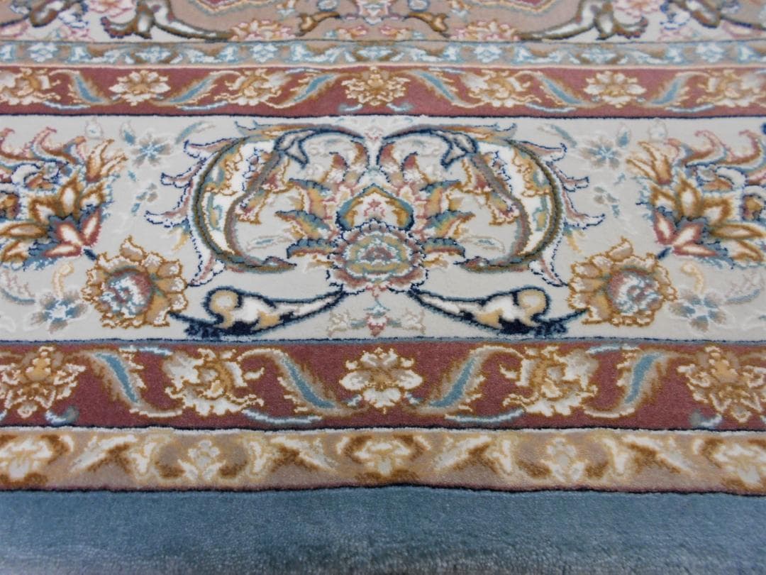 225万ノット！超高密度織 絨毯！本場 イラン産200×250cm‐201711