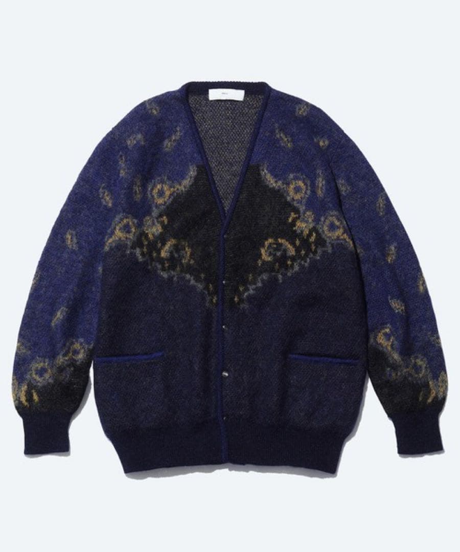 s*す様 【本日限定値下げ】TOGA VIRILIS モヘアジャガードニットカー