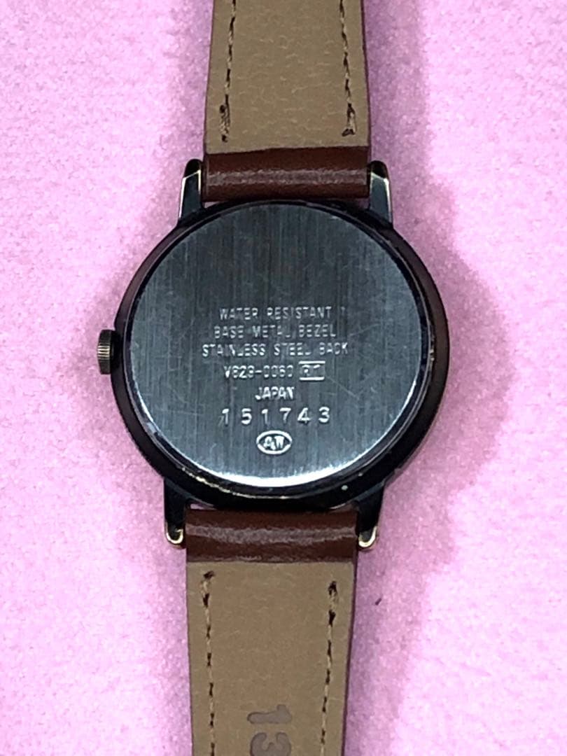 激レア　SEIKO ALBA ミッキーマウス　サン&ムーンフェイズ　稼働