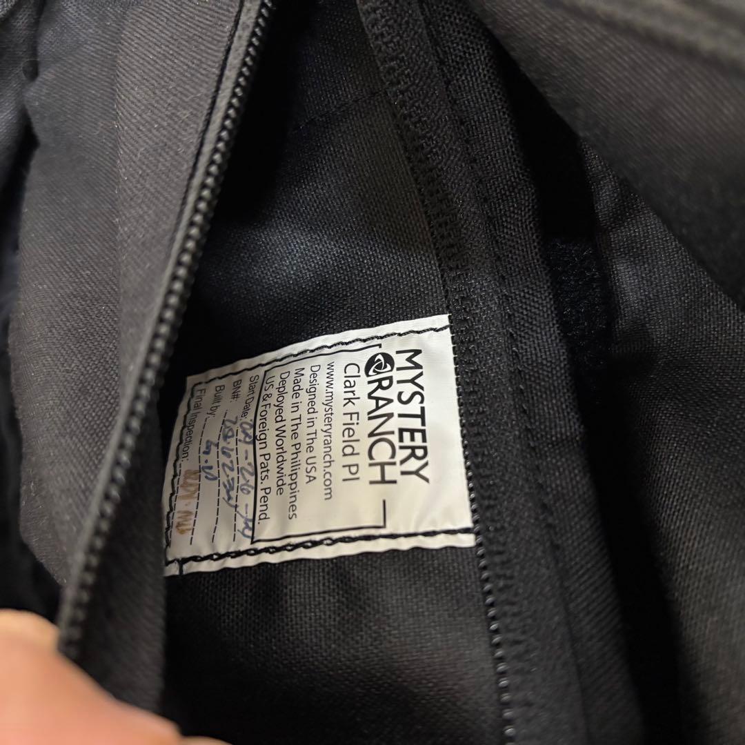 【未使用品】 MYSTERY RANCH インベーダー USA製 ブラック 美品