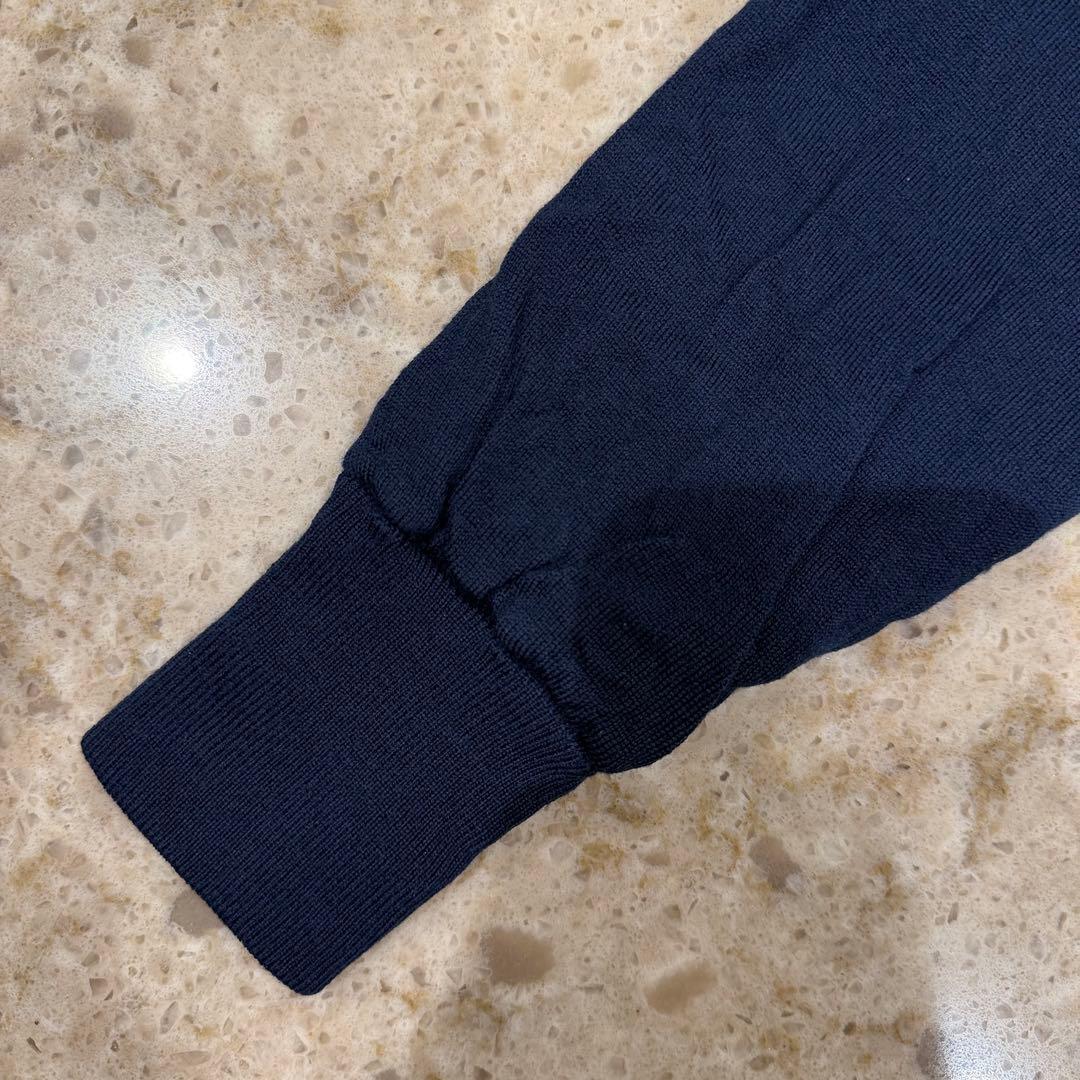 BEAMS GOLF エアシャット 裏付き スフィダンテ 防風 ニット