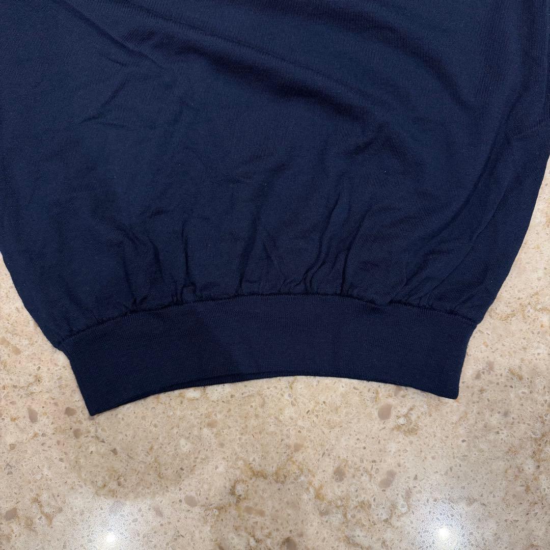 BEAMS GOLF エアシャット 裏付き スフィダンテ 防風 ニット