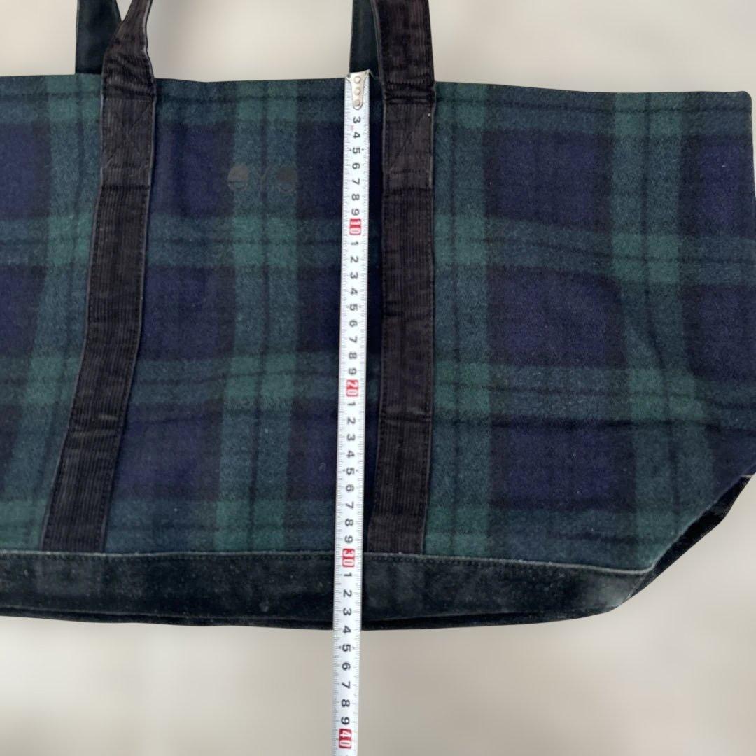 eye JUNYA WATANABE MAN ブラックウォッチ トートバッグ