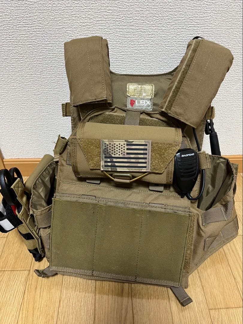 LBX プレートキャリア タンカラー