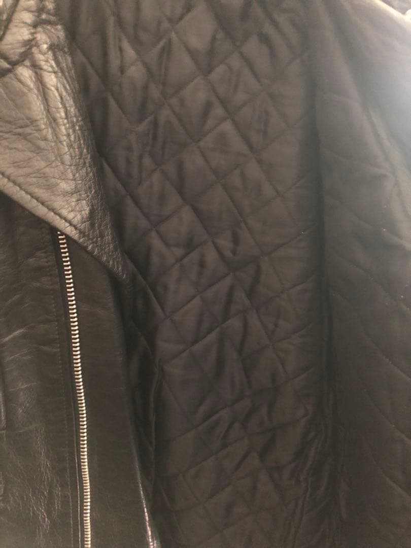 80s ヴィンテージレザーライダースジャケット uk ロンジャン