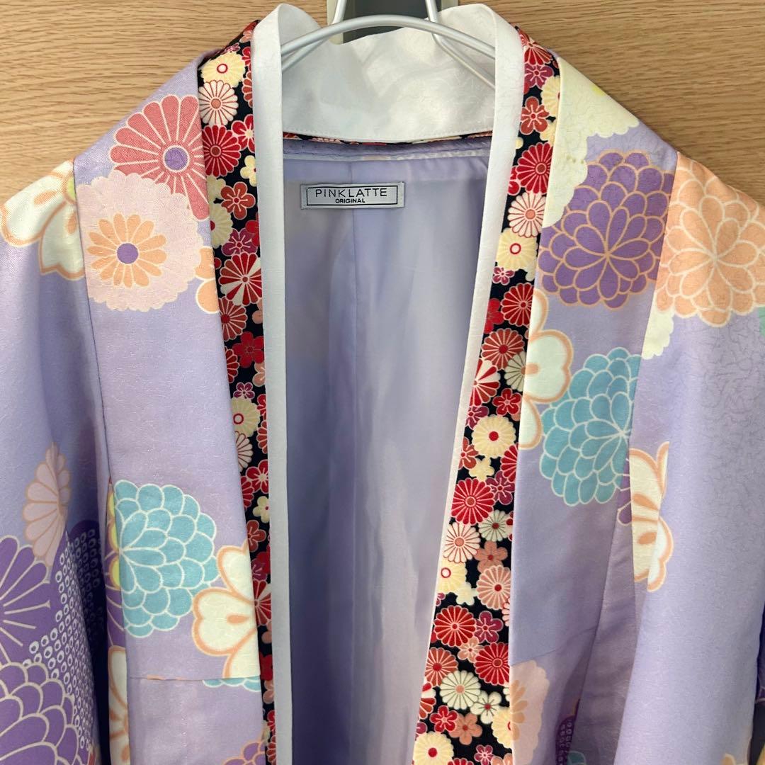 PINK-latteピンクラテ 袴セット小学生卒業式 上下セット 付属品有