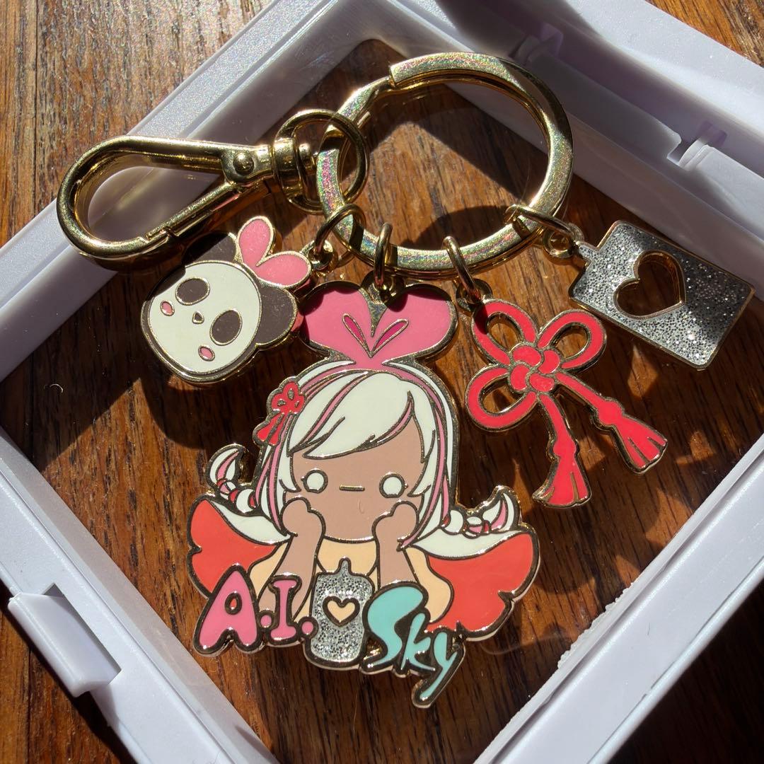 【ピンバッチのみ】sky星を紡ぐ子どもたち　キーホルダー アイラブSky