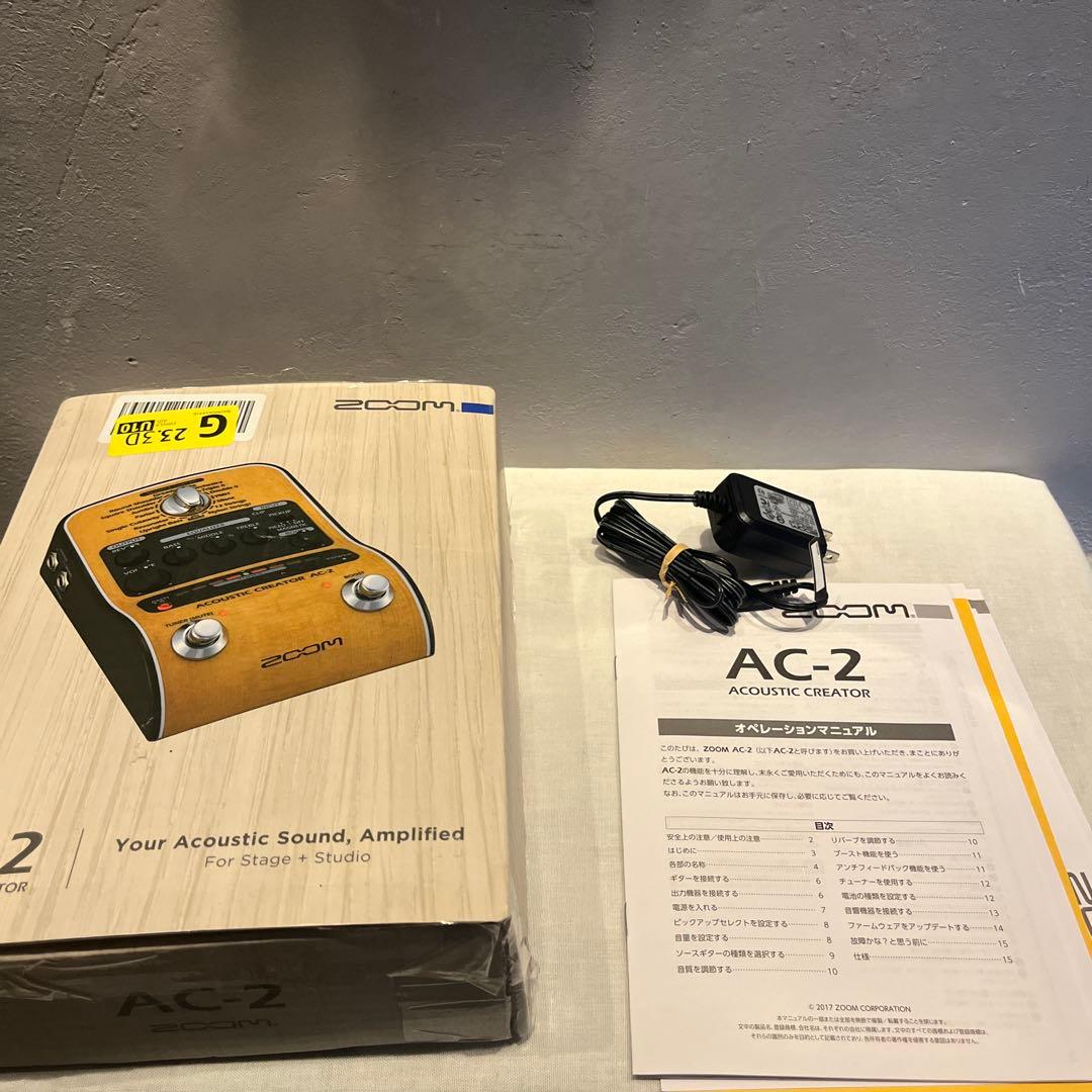 ZOOM AC-2 アコースティッククリエイター