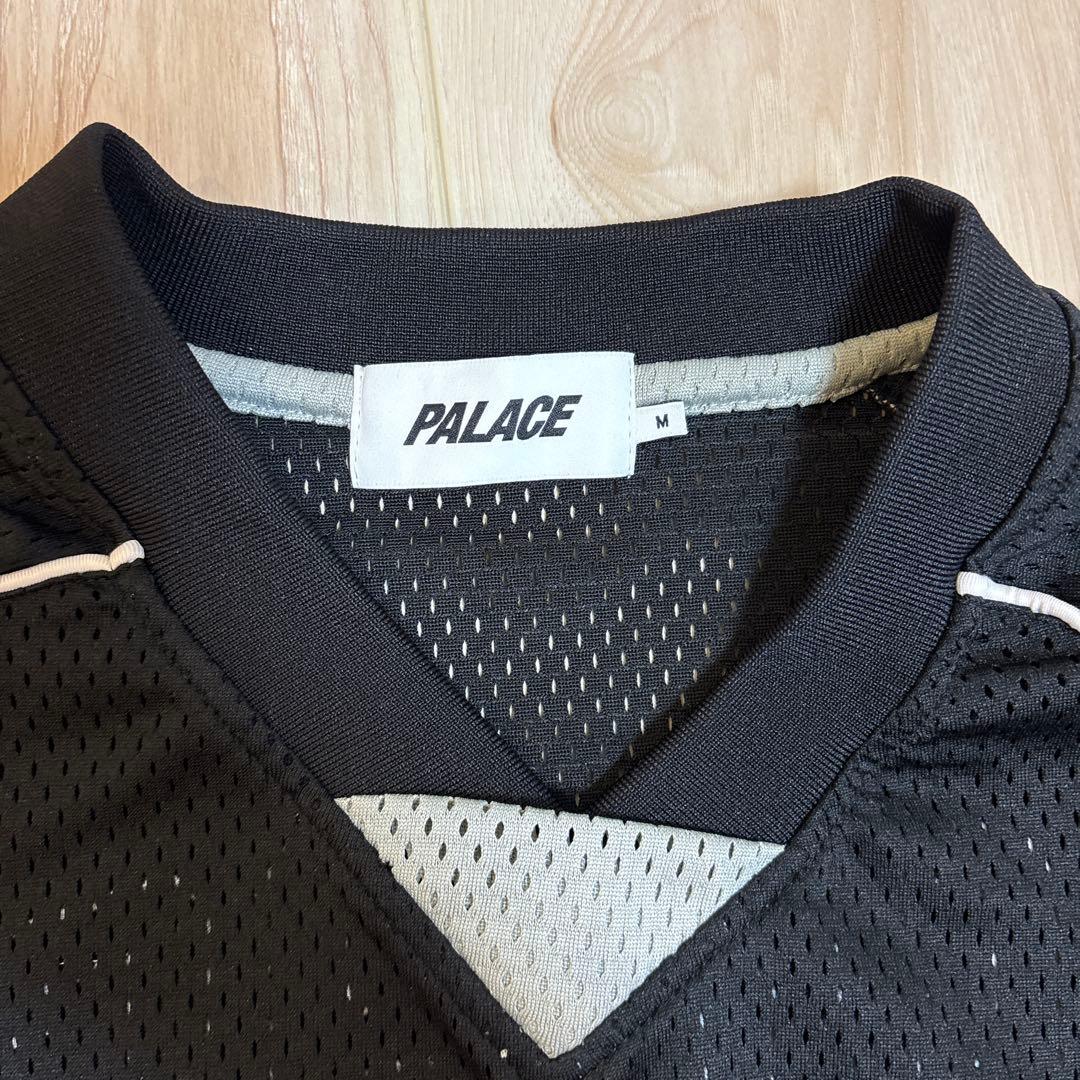 PALACE メッシュシャツ M 黒 番号5
